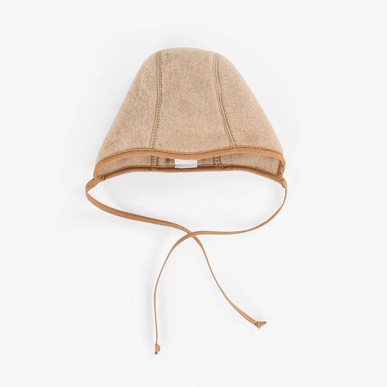 MERINO WOOL BONNET