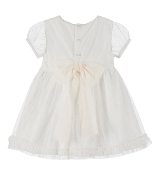 Miranda Baby Girl Ivory Tulle Dress