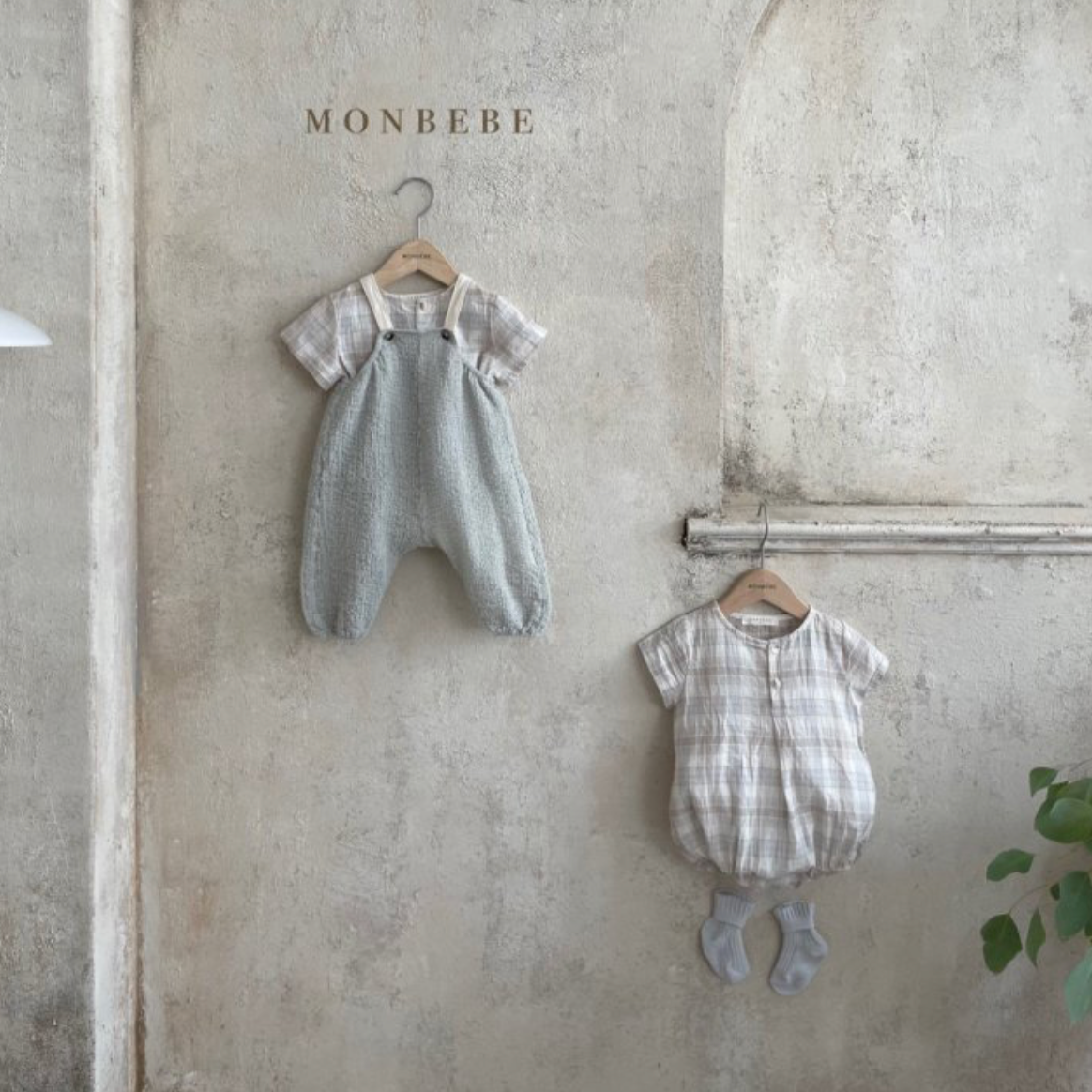Bebe Cotton Dungarees (Two Colours)