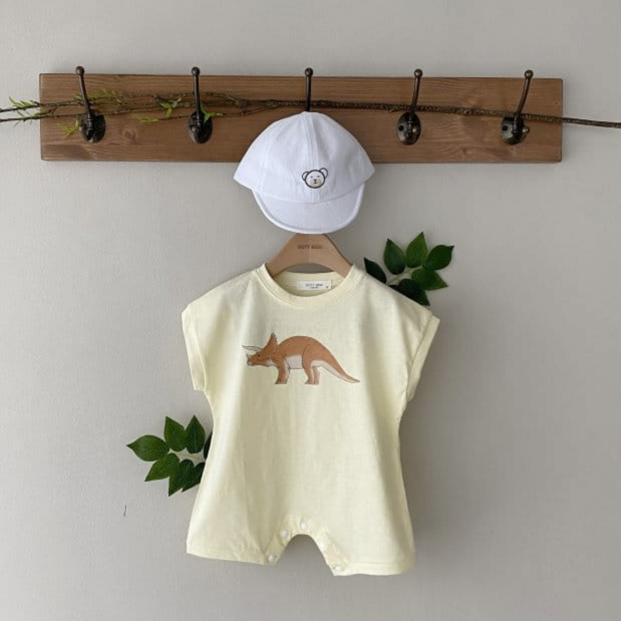 SUMMER COTTON ROMPER (TWO COLOURS)