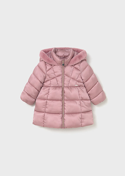 Mayoral Girls Navy Hooded Coat