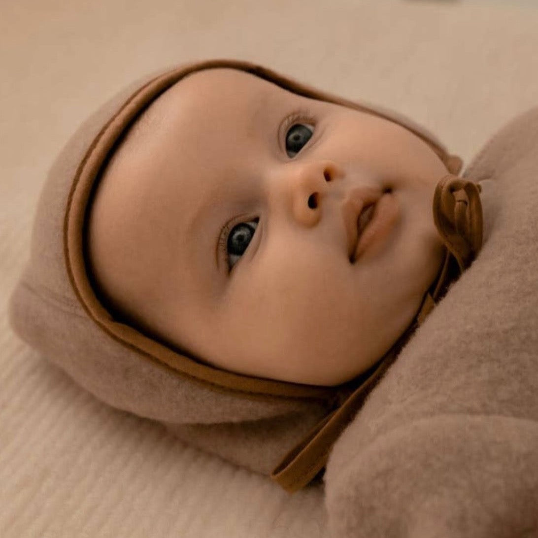 MERINO WOOL BONNET
