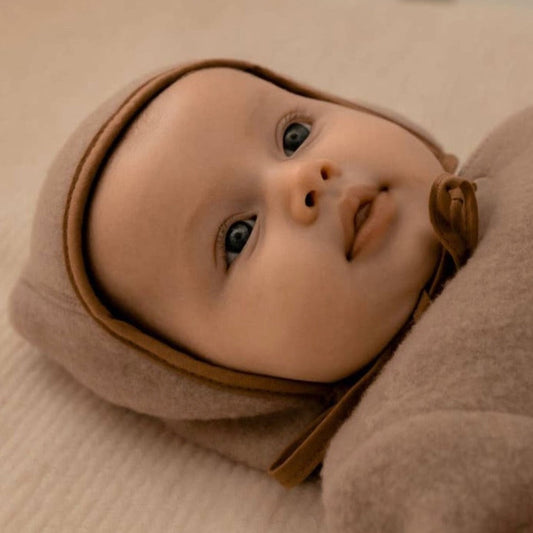 MERINO WOOL BONNET