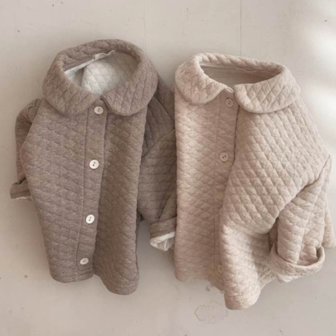 Quilted Cardigan (Two Colours)