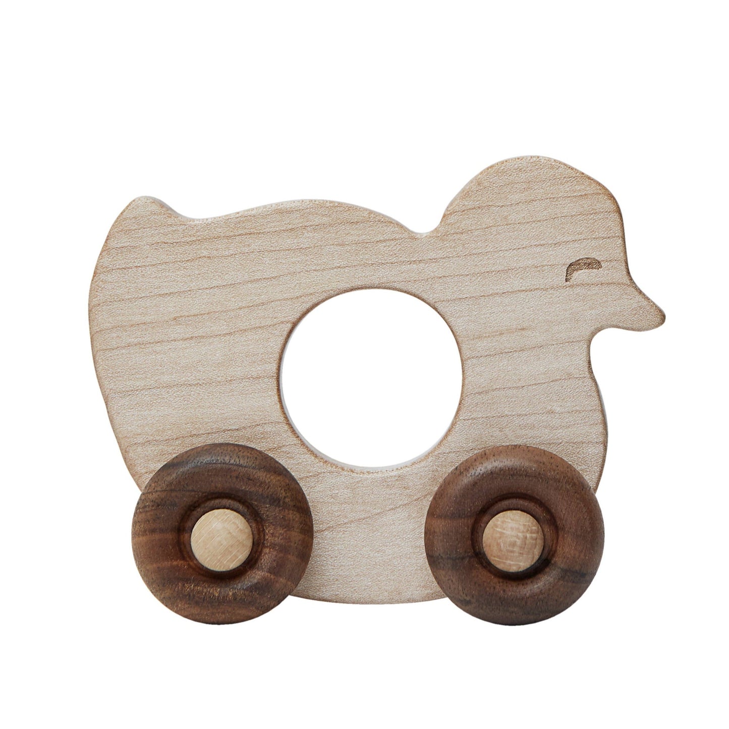 Wooden Rolling Duck Baby Toy