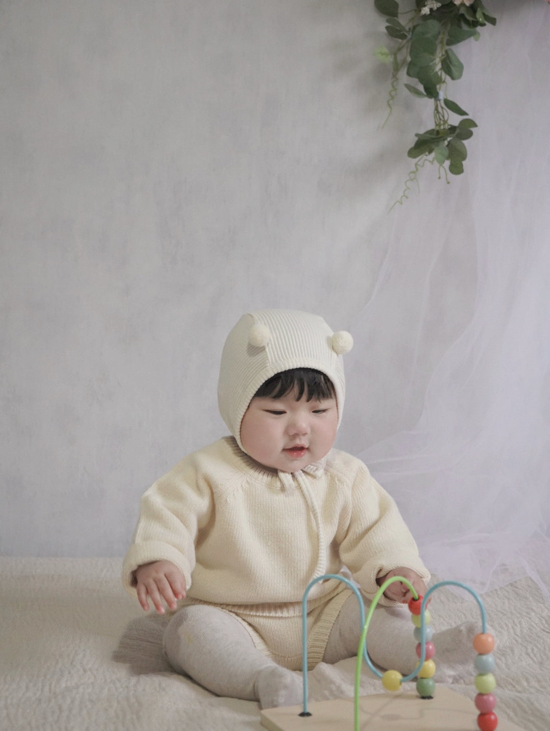 Knitted Jumper + Bloomer Set (Two Colours)