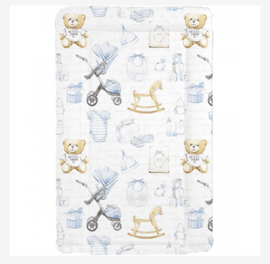 Vintage Blue Baby Changing Mat