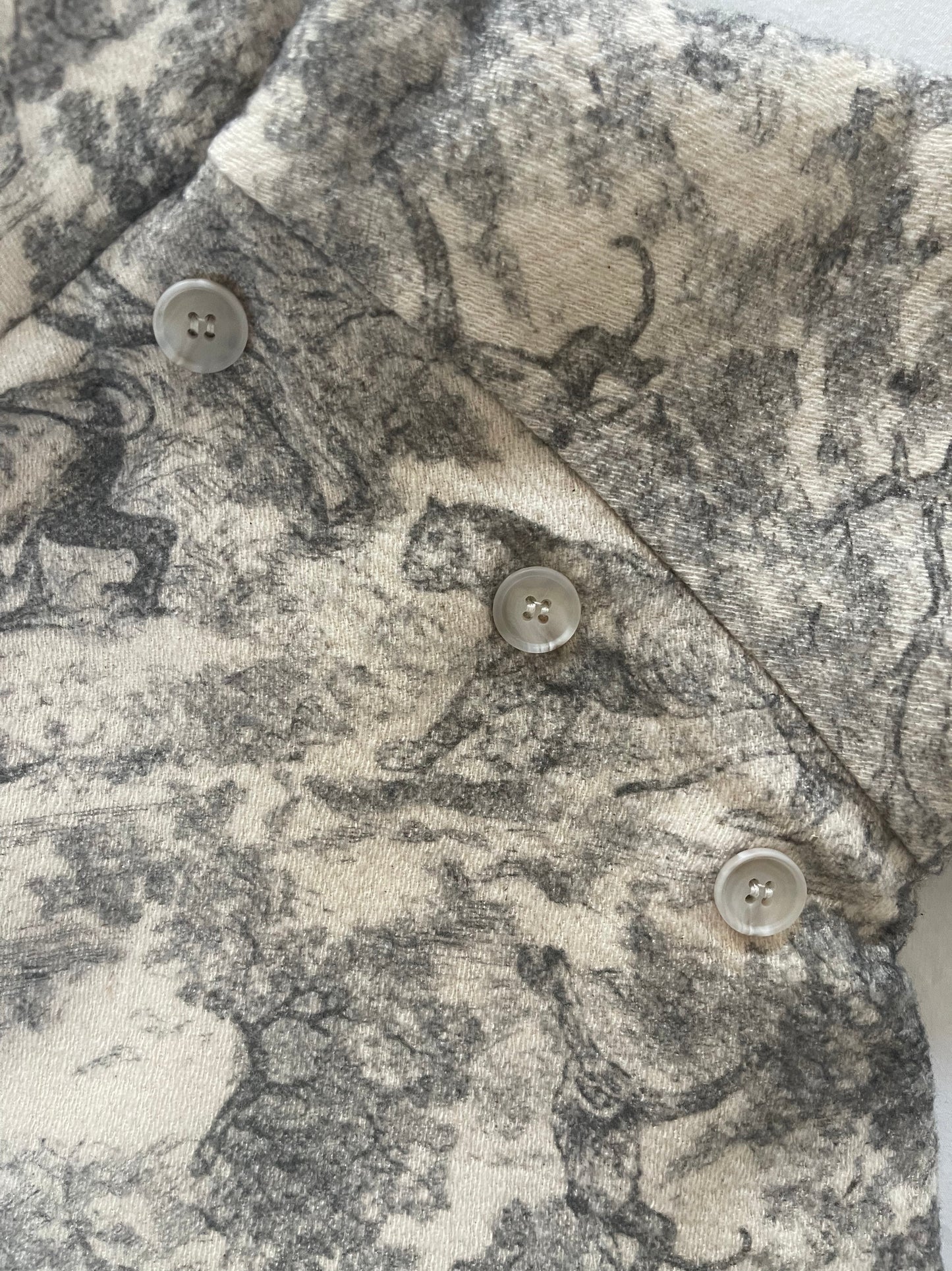 Petite Fleece Jacket (Safari Print)