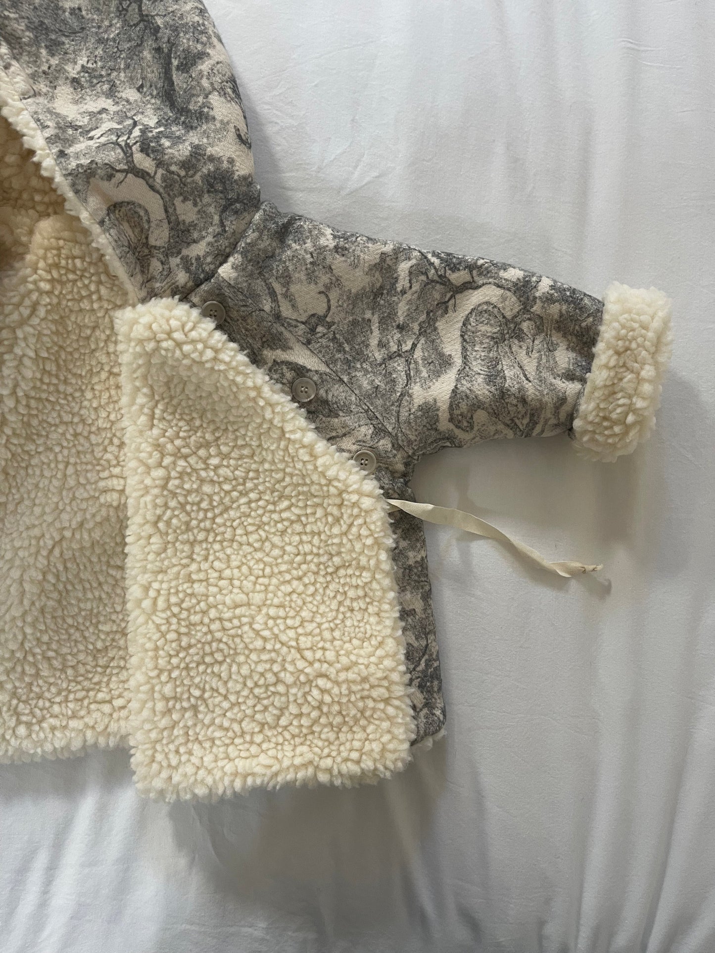 Petite Fleece Jacket (Safari Print)