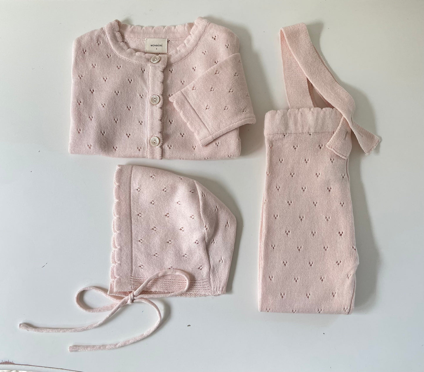 Bronte Pointelle Knitted Bottoms (Two Colours)