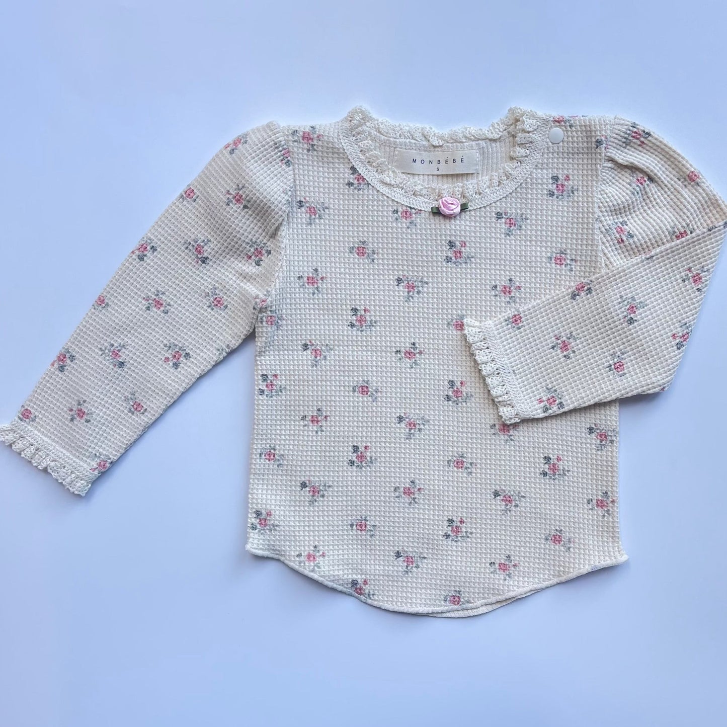 Mia Waffle Top (Two Colours)