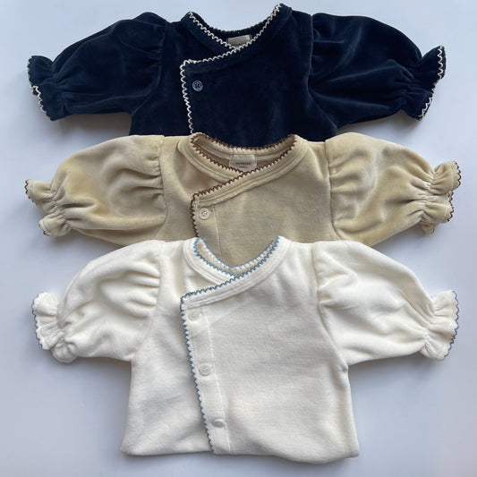 Grace Velour Bodysuit (Three Colours)