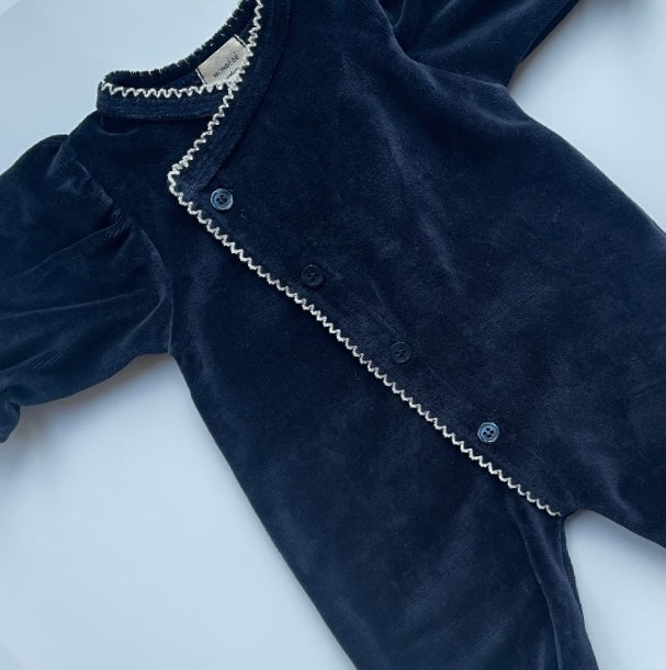 Grace Velour Bodysuit (Three Colours)