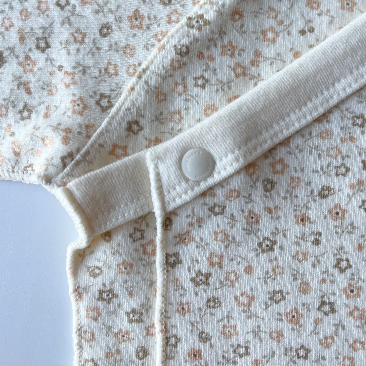 Newborn Retro Floral Set (Orange/Brown)