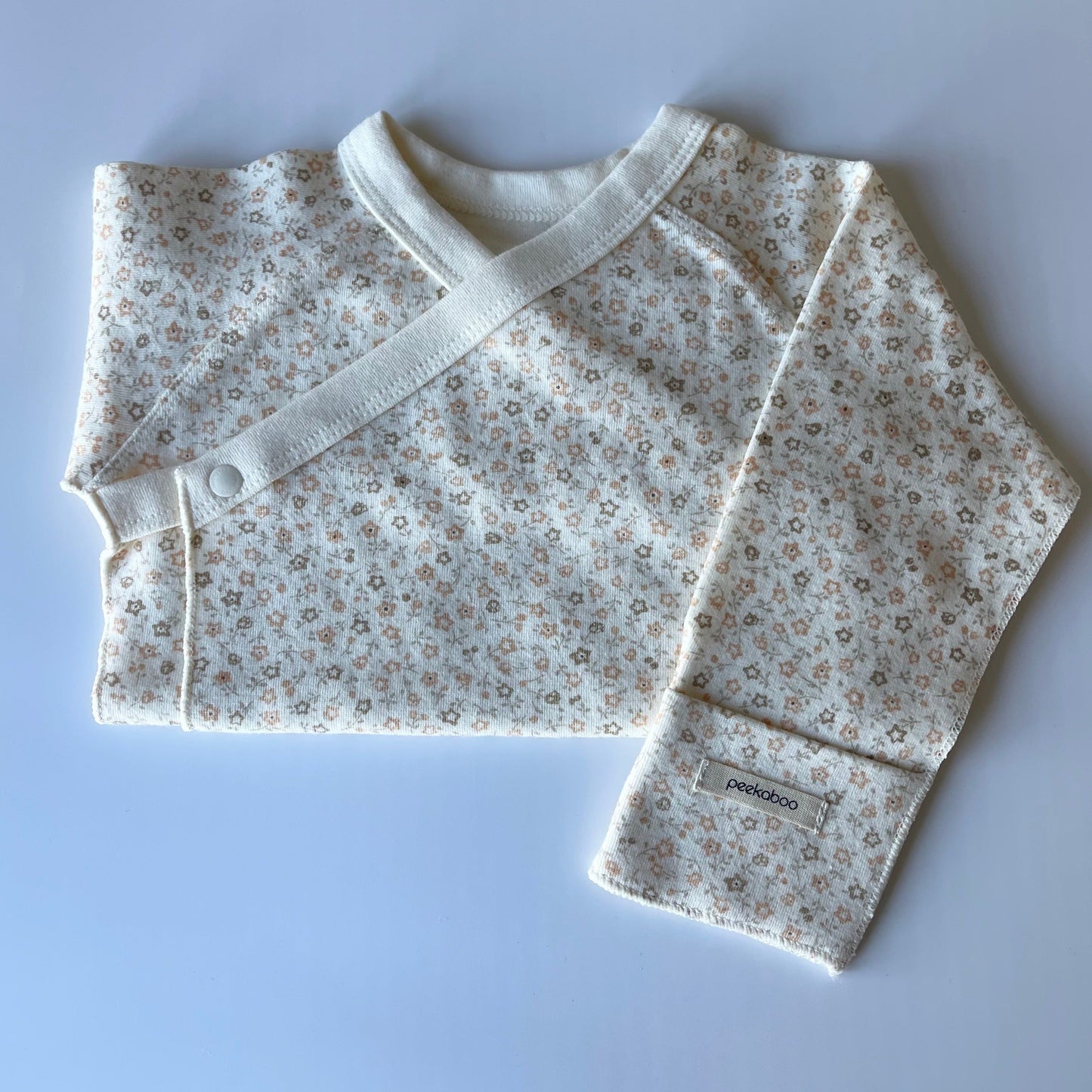 Newborn Retro Floral Set (Orange/Brown)