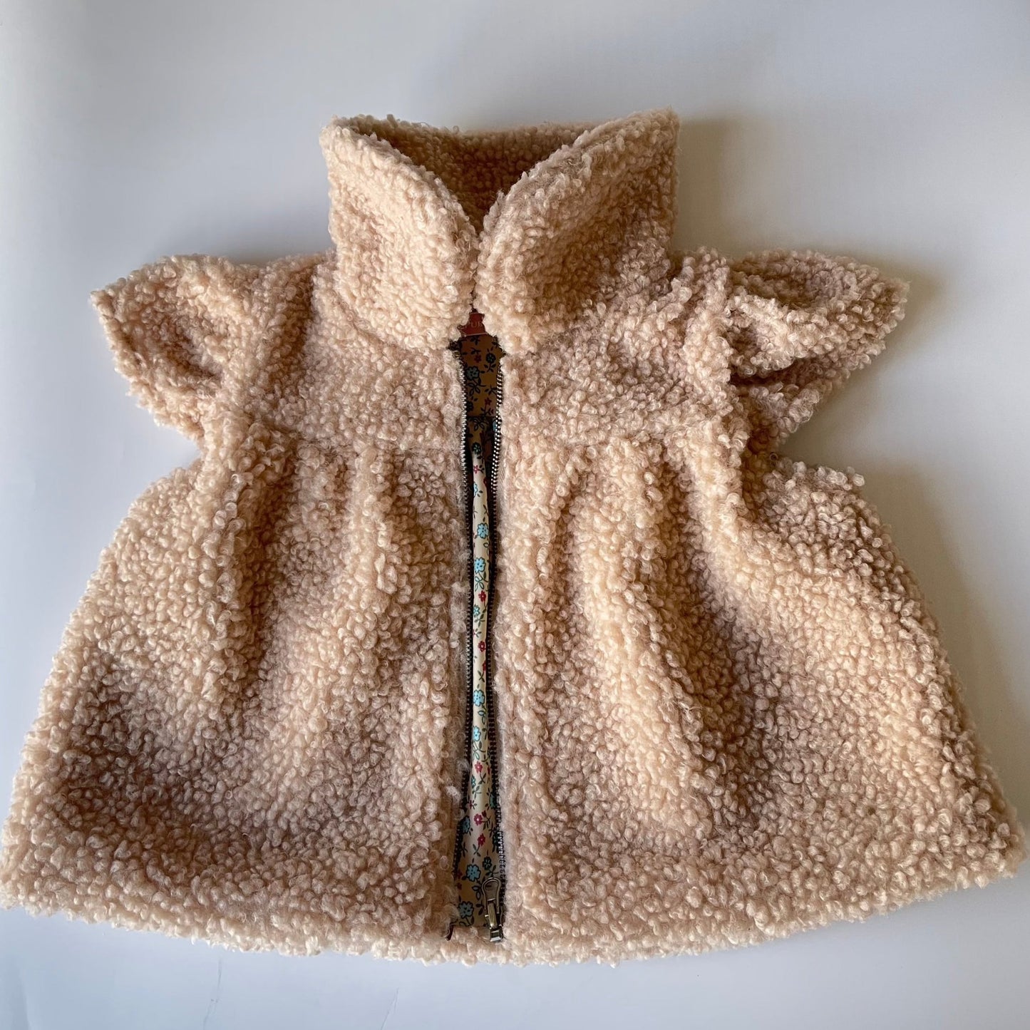 Teddy Borg Gilet Vest (beige)
