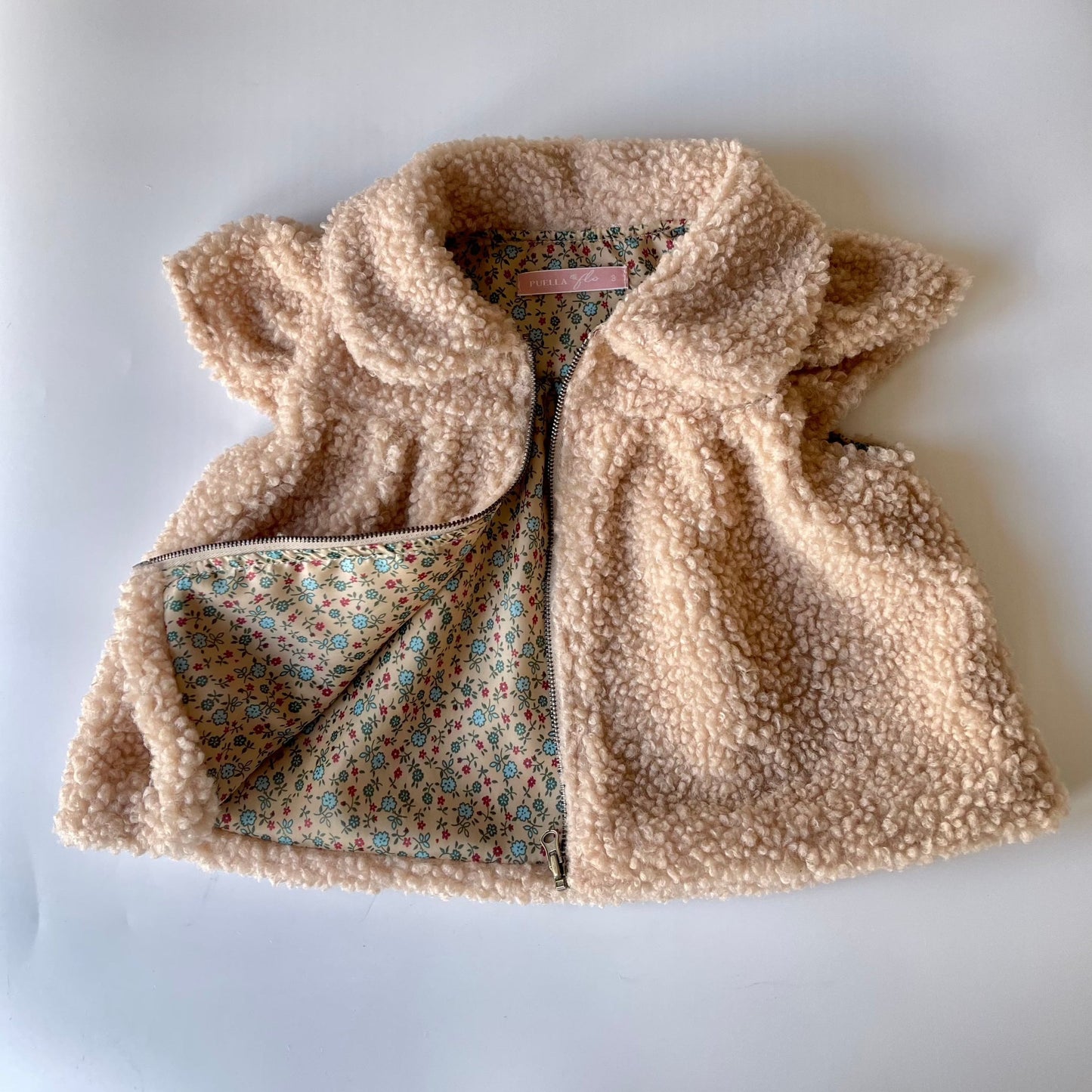 Teddy Borg Gilet Vest (beige)