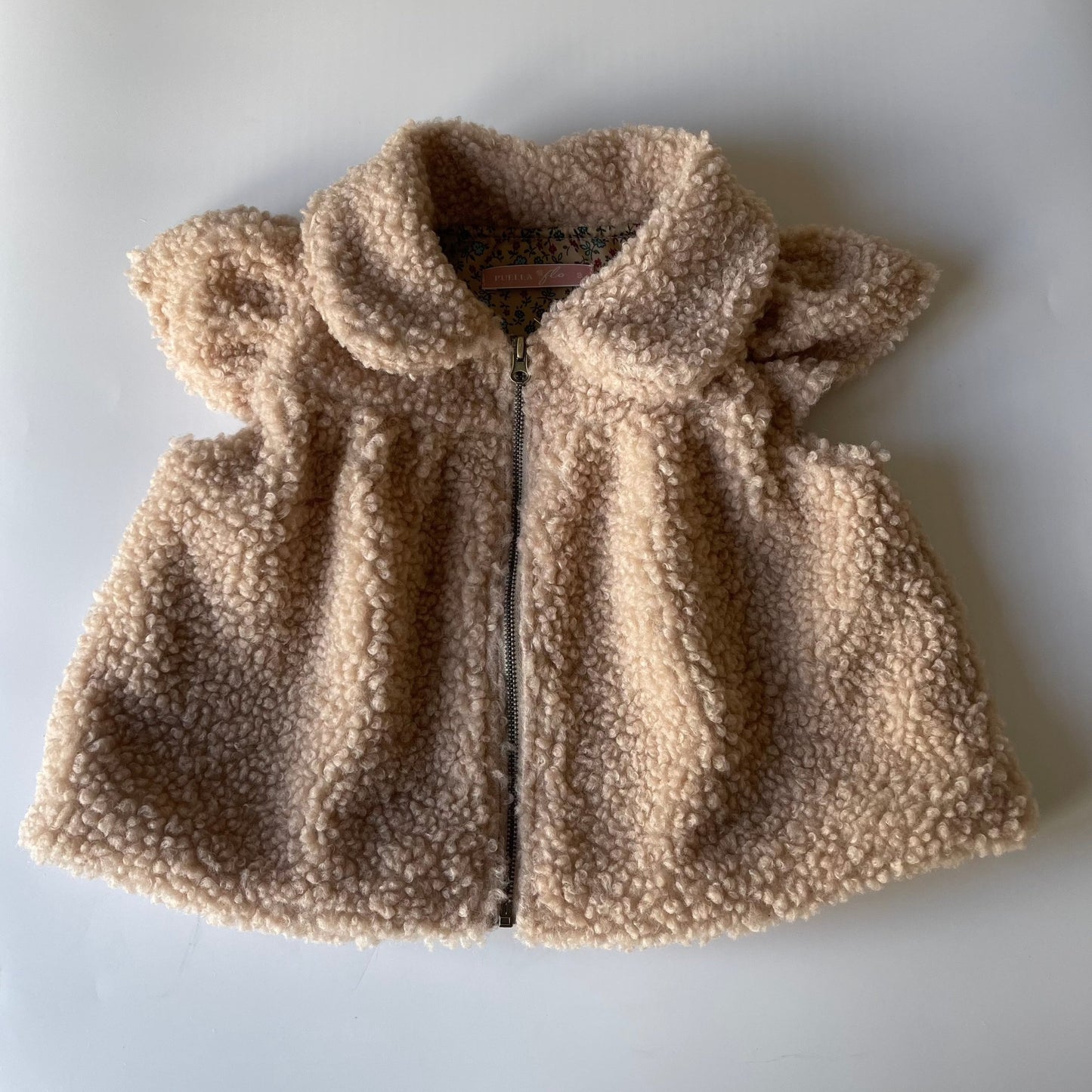 Teddy Borg Gilet Vest (beige)