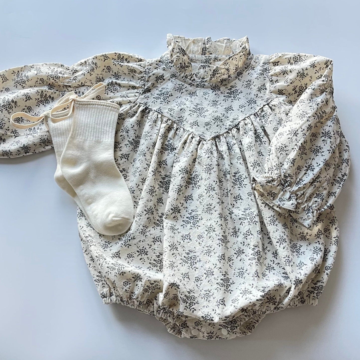 Floral Cotton Romper
