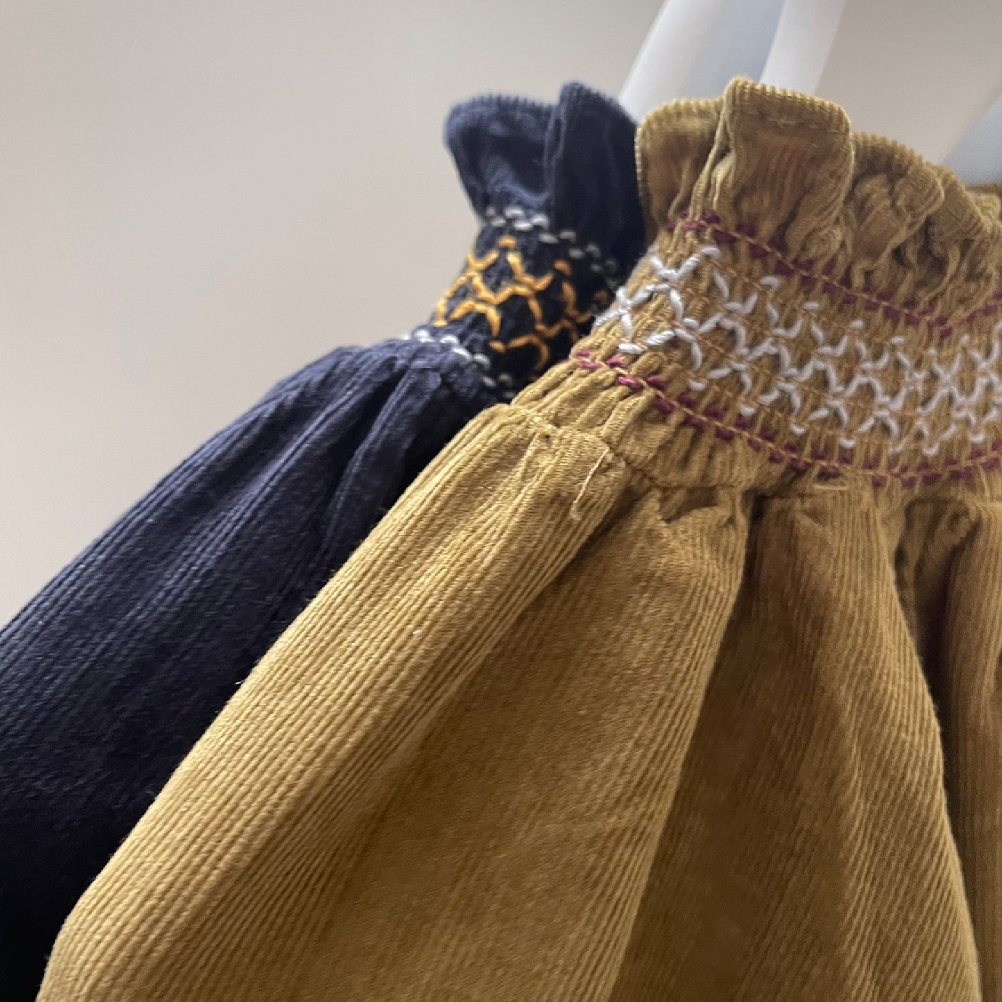 Ava Corduroy Smocking Dress (Two Colours)