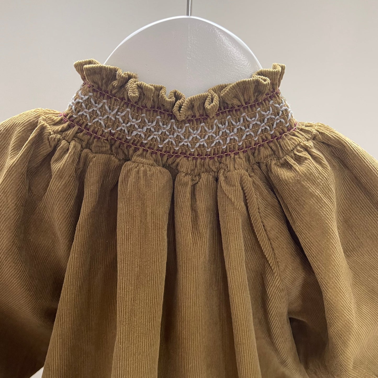 Ava Corduroy Smocked Romper (Two Colours)