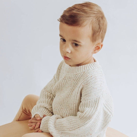 Chunky Knit Jumper (Sprinkle)