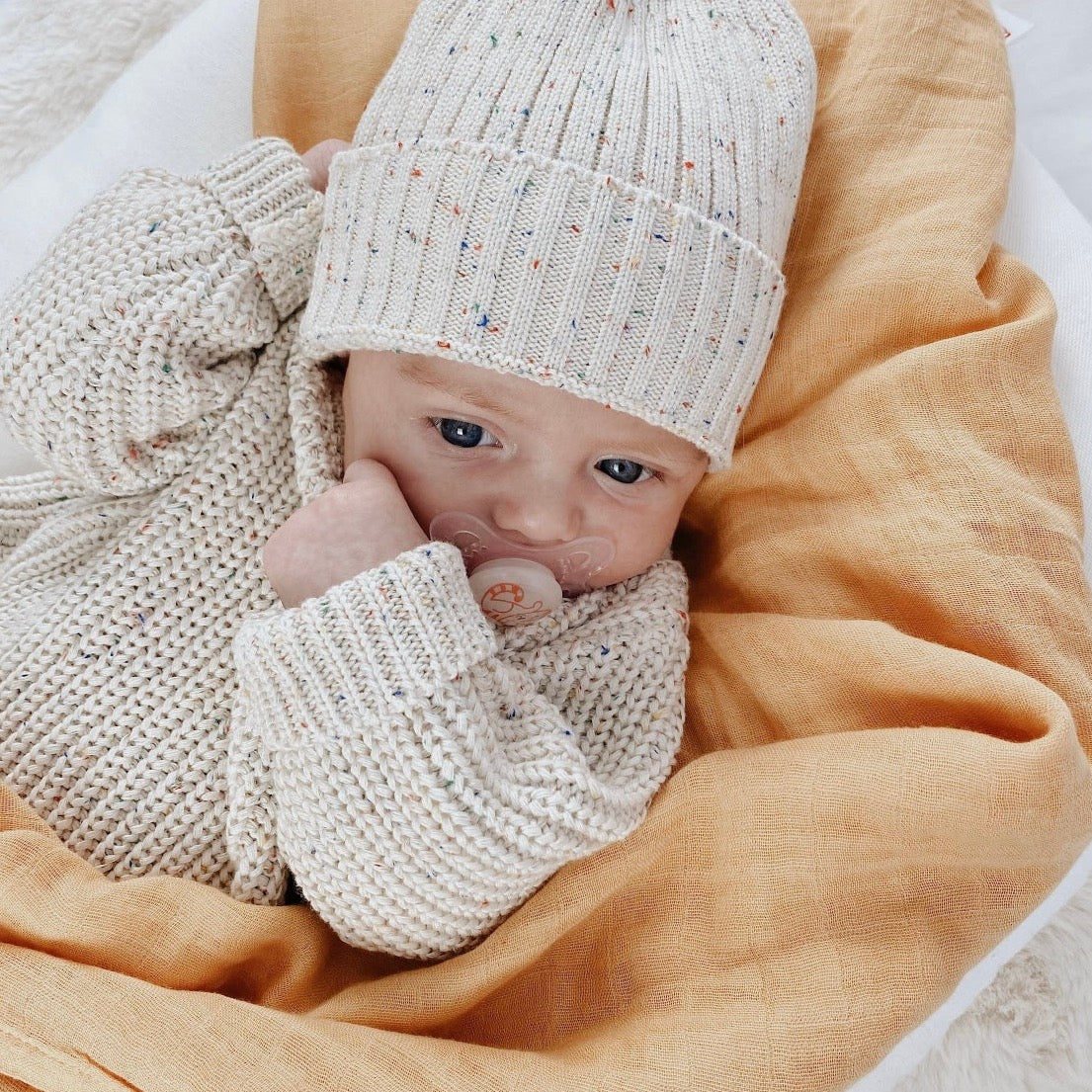 Chunky Knit Jumper (Sprinkle)