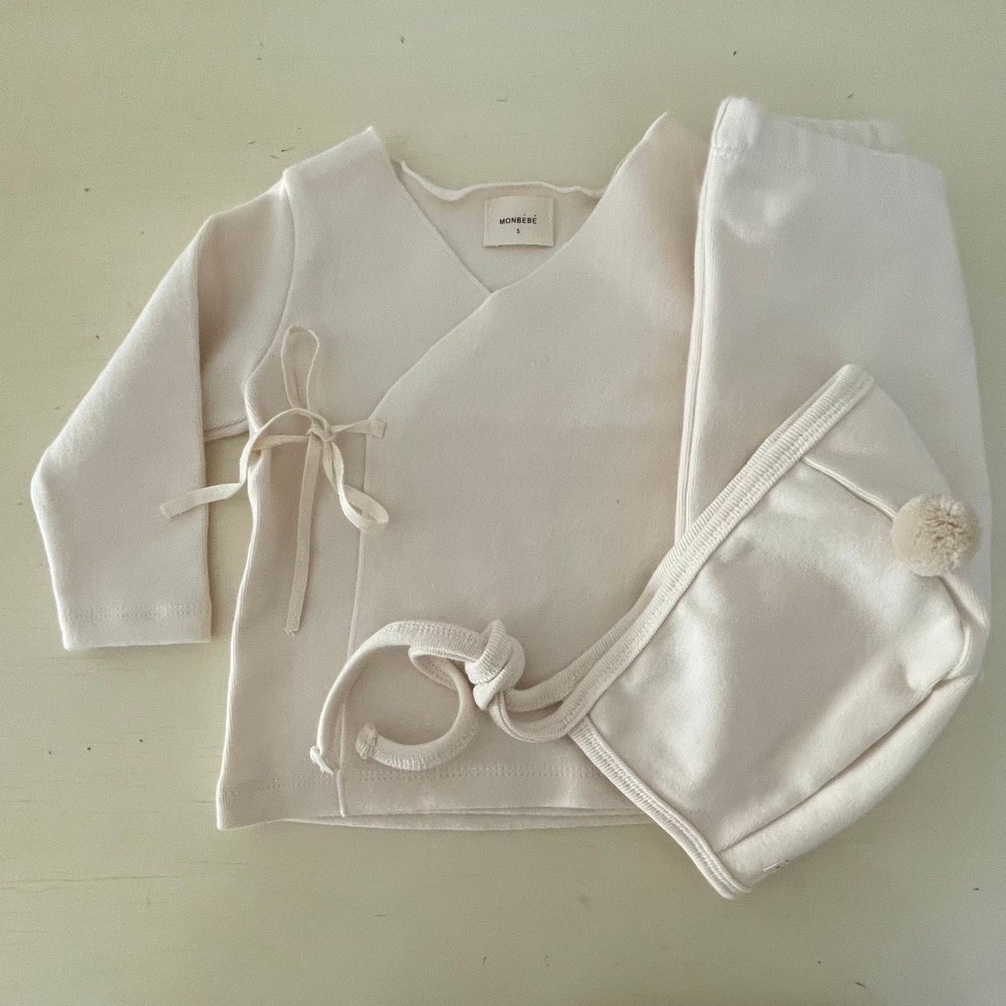 Kimono Top, Bottom + Bonnet Set (Two Colours)