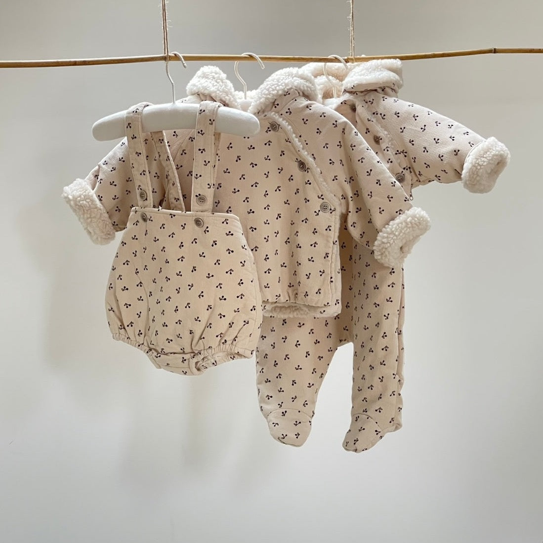 Jojo Corduroy Bloomers With Braces (Three Colours)