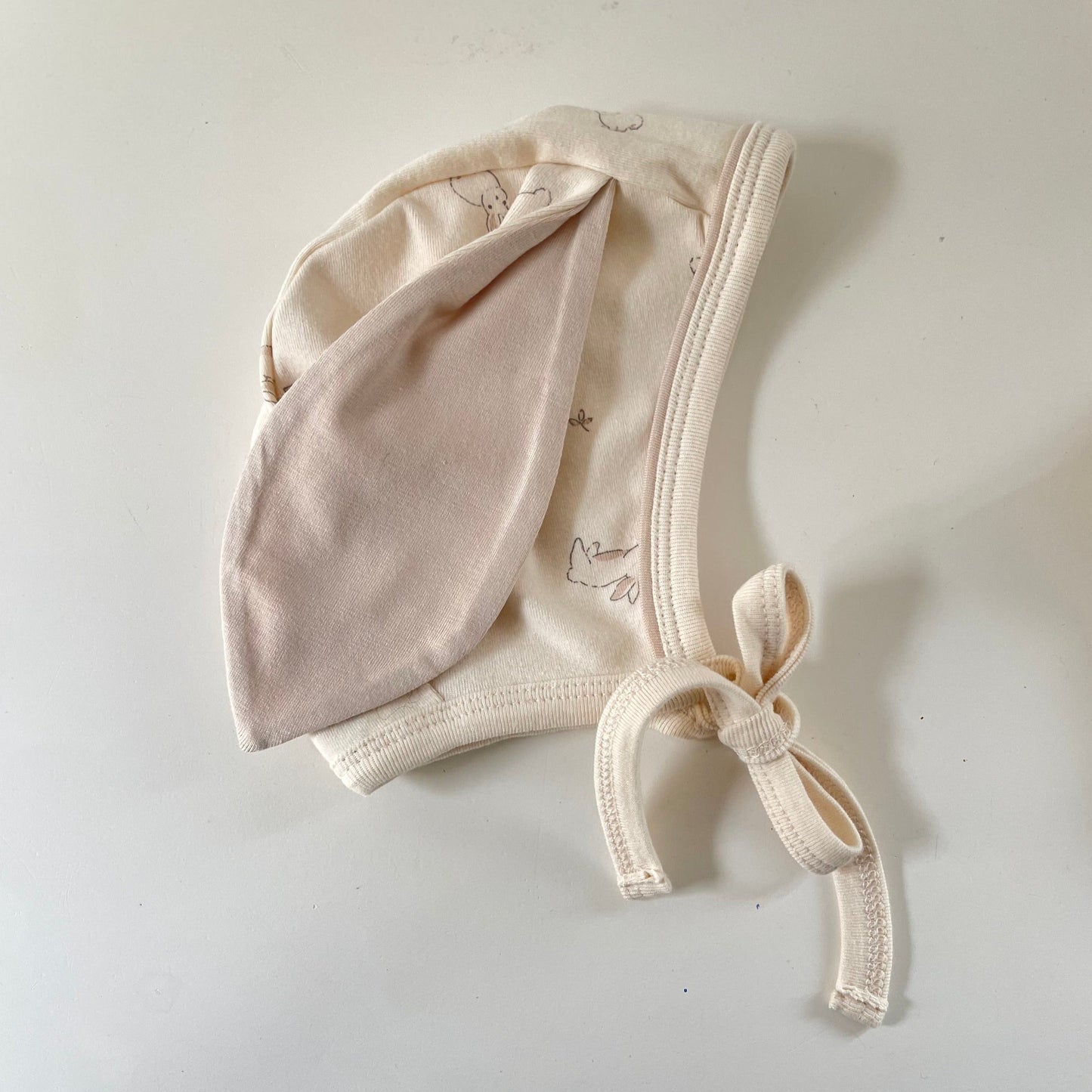 Bunny Print Bodysuit + Bottom Set (Two Colours)