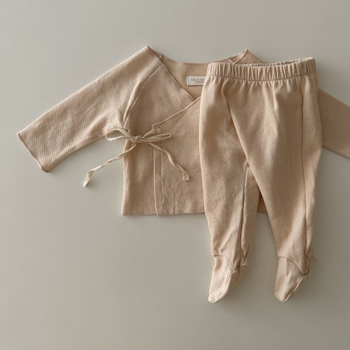 Newborn Kimono Top + Bottom Set (Two Colours)