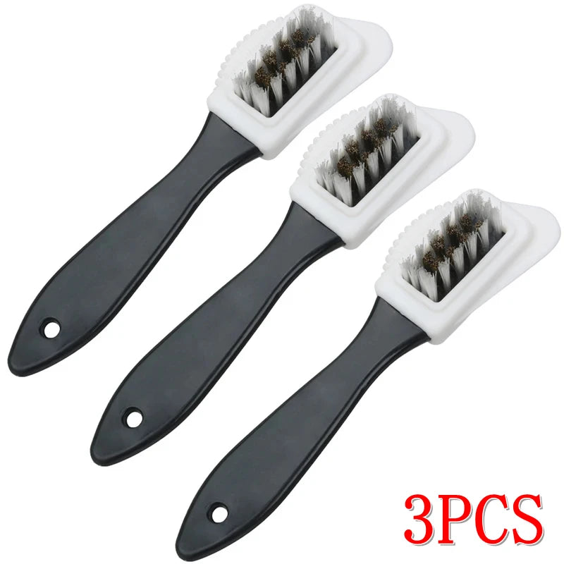 New Nubuck Shoes Shoe Brush Suede Shoes Brass Wire Shoe Brush Snow Boots Shoe Cleaner Shoe Accessories 1/2/3 Pcs