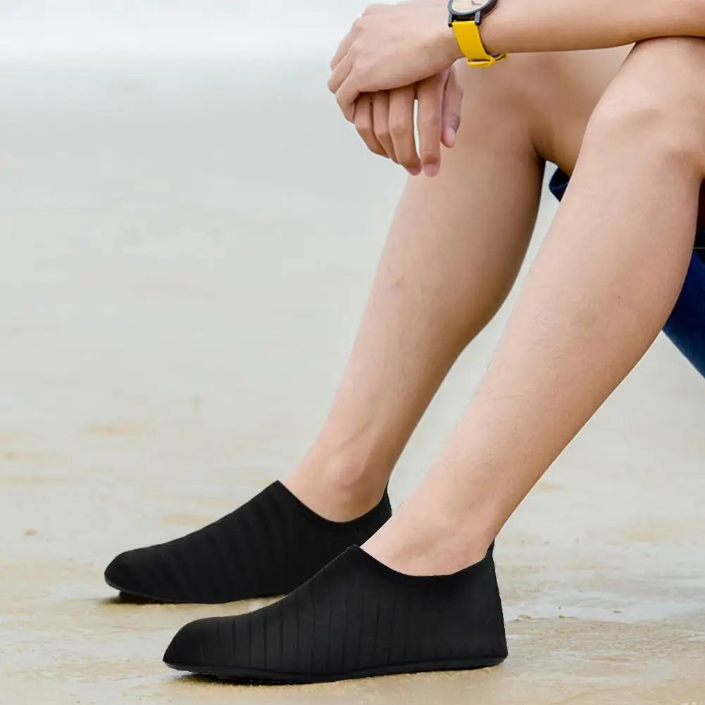 Women Men Swimming Diving Soft Beach Socks Anti Slip Summer Water Barefoot Shoes