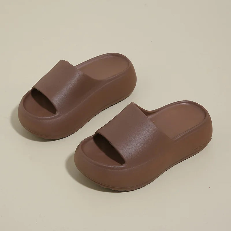 Summer 2026 Women's Flat Sandals Thi Bot Bread Slippers Beach Anti-slip Casual Sle EVA Material Comfortable Slip-On oes