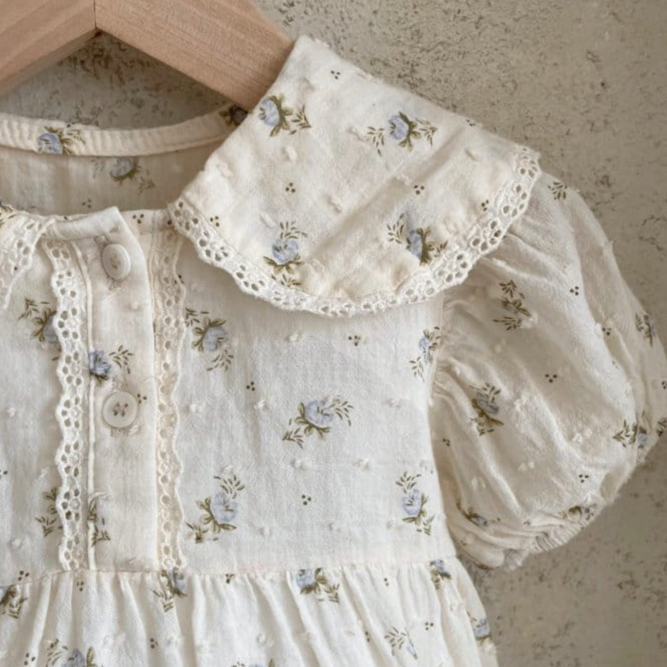 ELLA FLORAL COTTON ROMPER