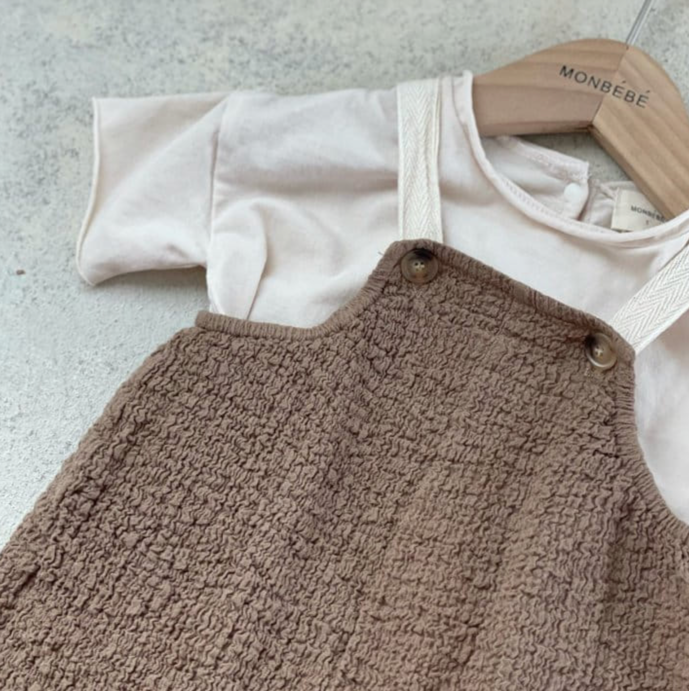 Bebe Cotton Dungarees (Two Colours)
