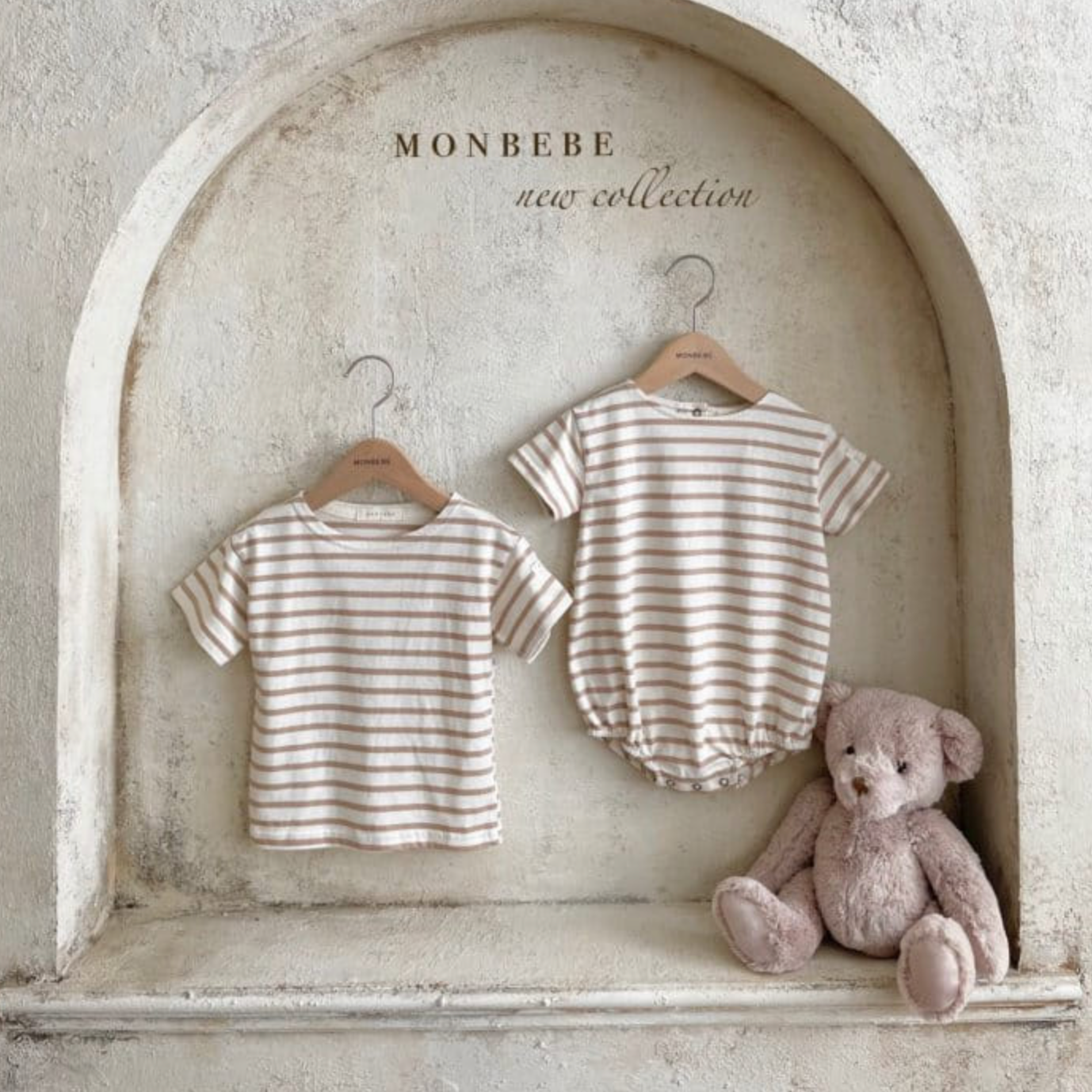 Saint Striped Cotton Romper (Three Colours)