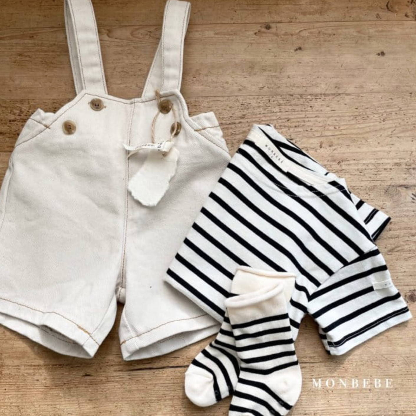 Shortie Denim Dungarees (Two Colours)