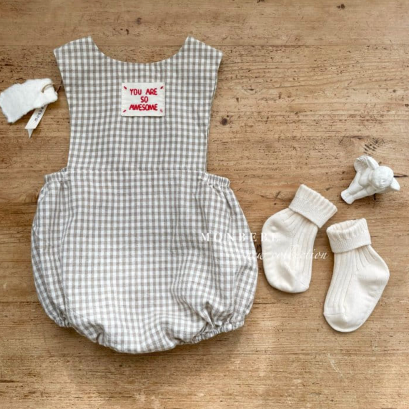 Gingham Shortie Romper (Two Colours)