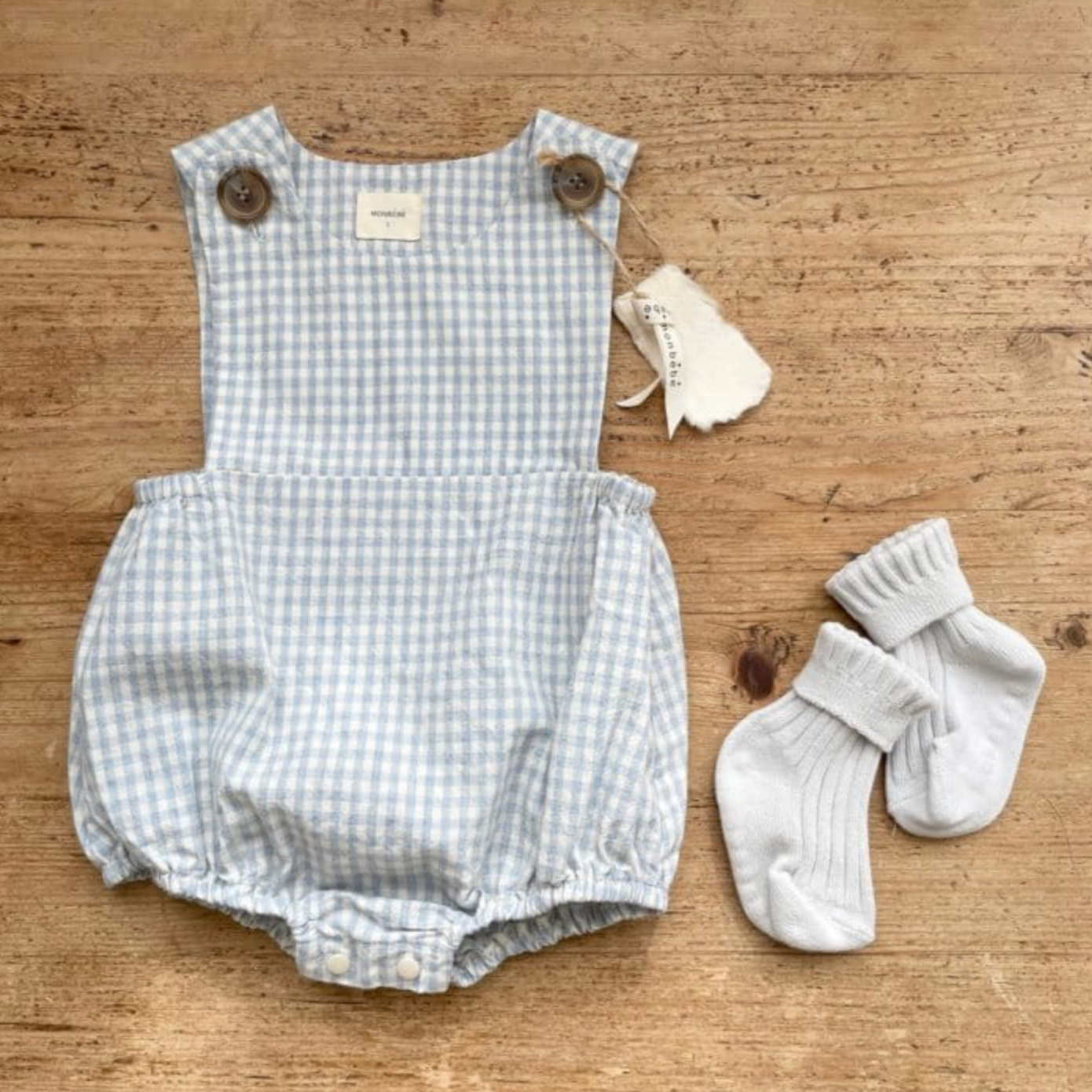 Gingham Shortie Romper (Two Colours)