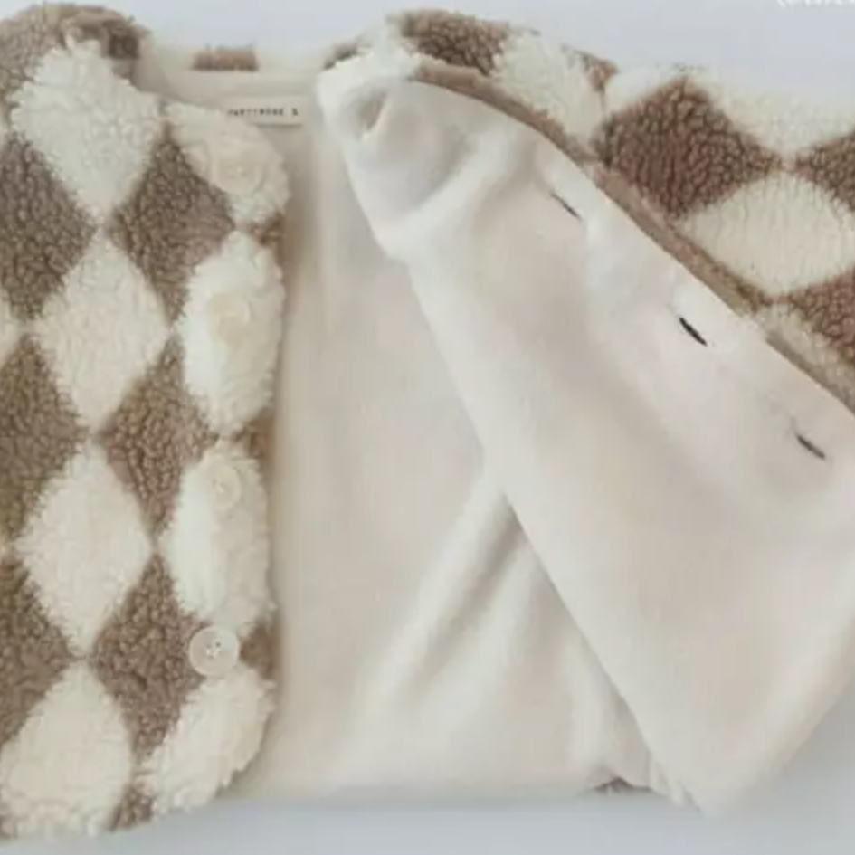 Fleece Jacket (Beige)