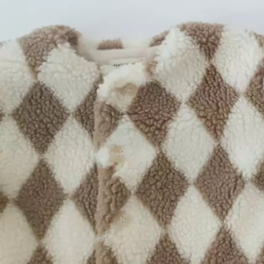 Fleece Jacket (Beige)