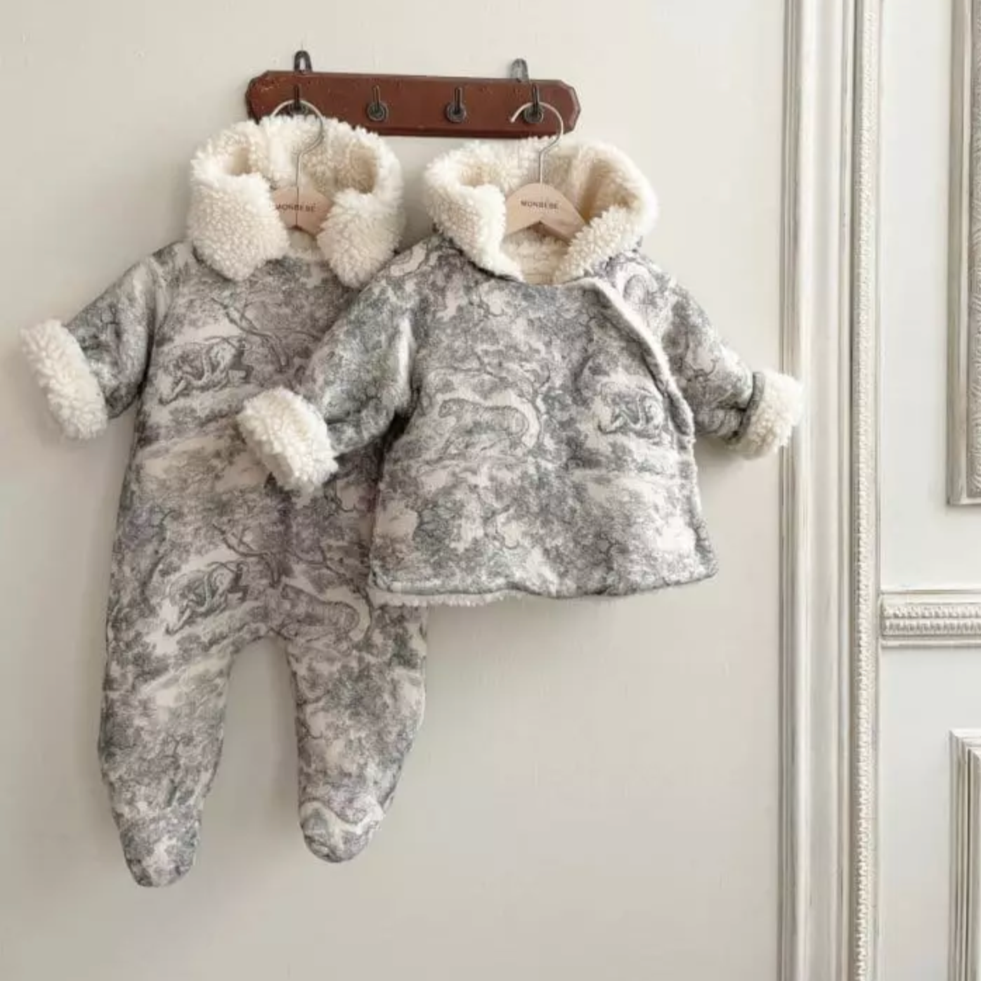Petite Fleece Jacket (Safari Print)