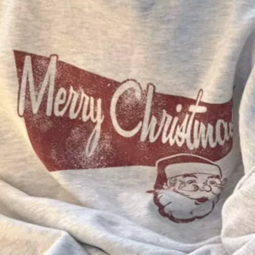 Retro Santa Sweatshirt (Two Colours)