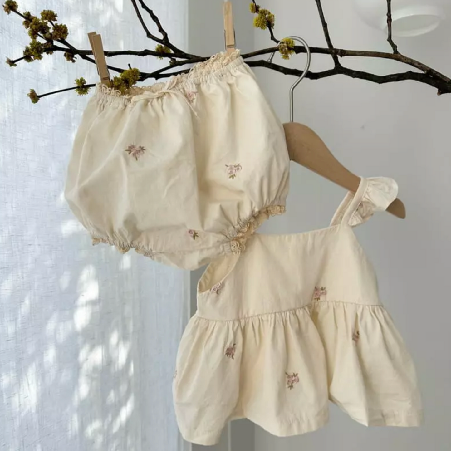 Blossom Embroidery Bloomers