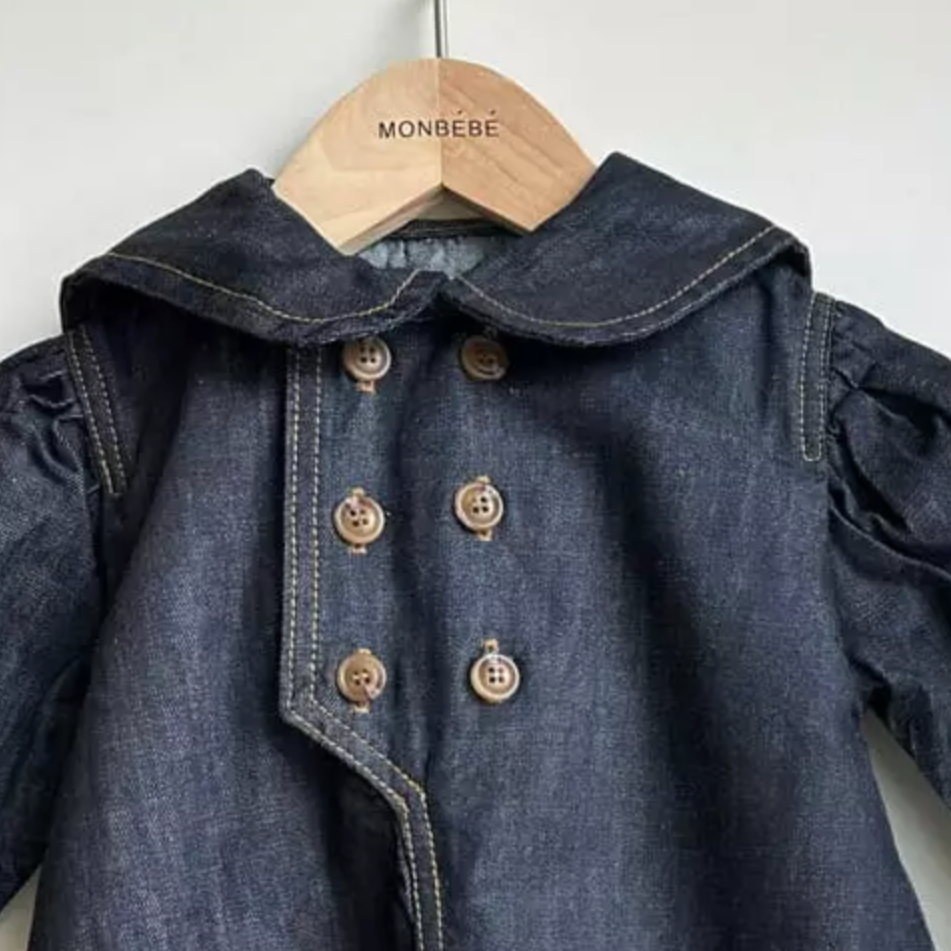 Denim Sailor Dress (Two Colours)