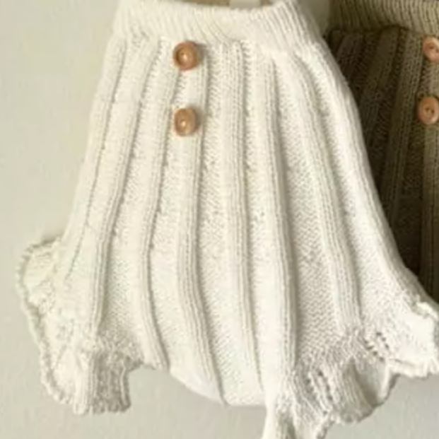 Knitted Shorts With Braces (Three Colours)