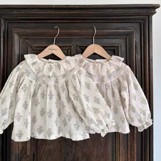 Lili Floral Blouse (Pink)