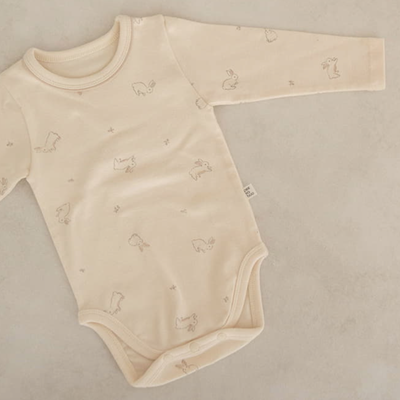 Bunny Print Bodysuit + Bottom Set (Two Colours)