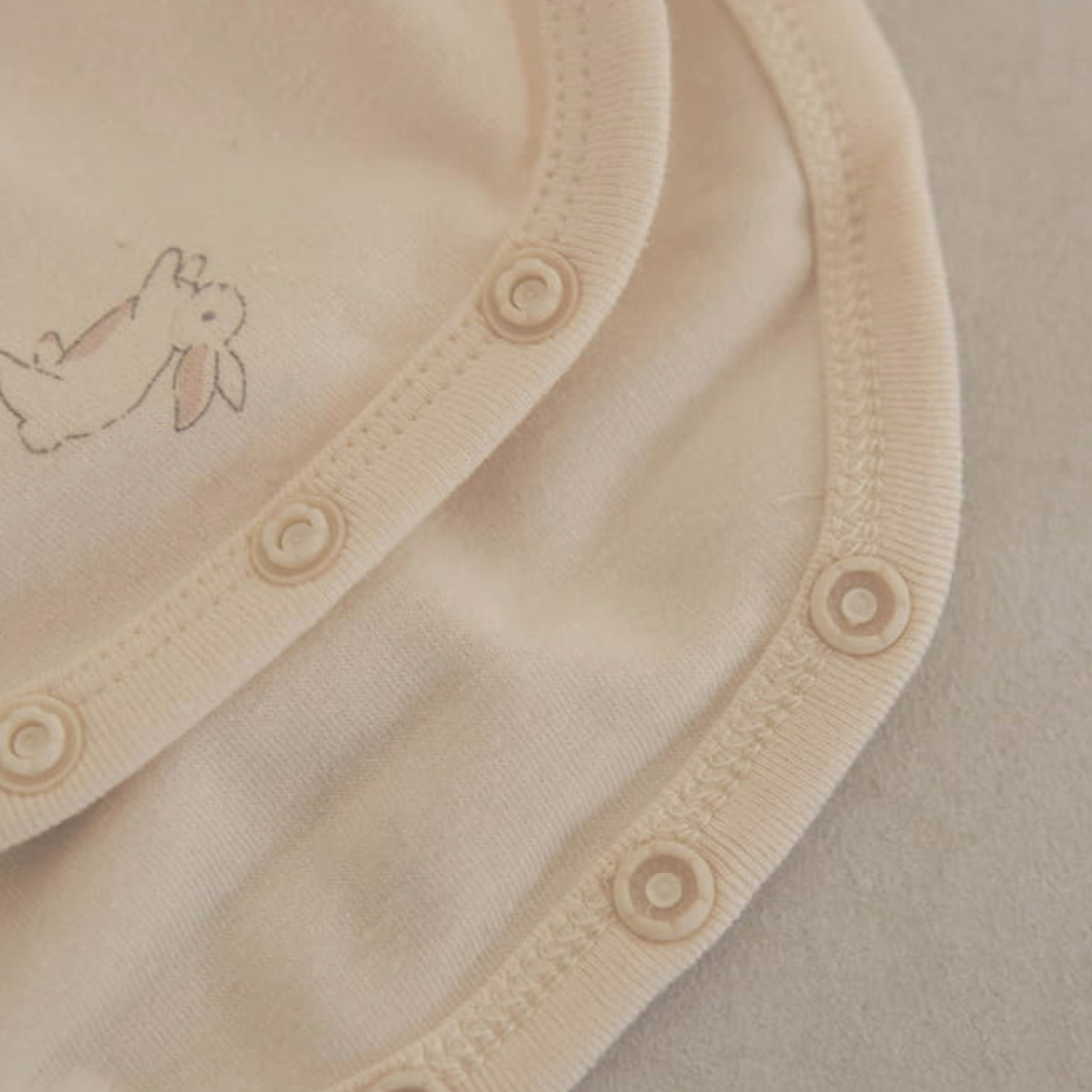 Bunny Print Bodysuit + Bottom Set (Two Colours)